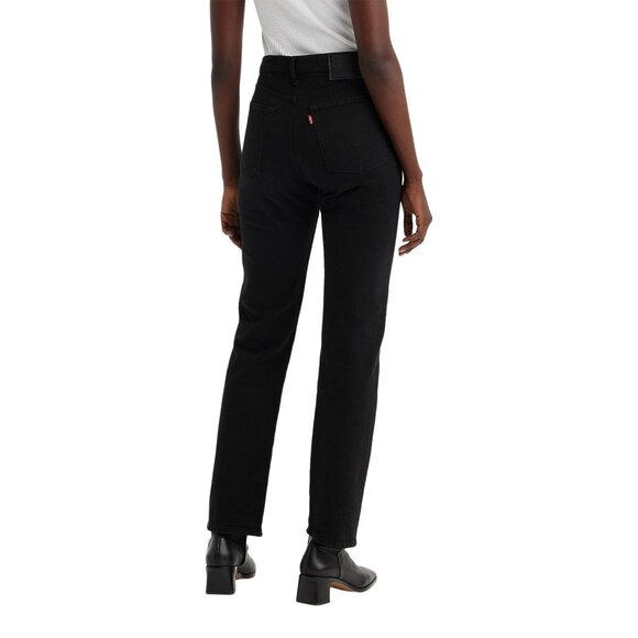 Never worn, Women's Wedgie Straight in Black by Levi's, size 29 - Picture 1 of 4